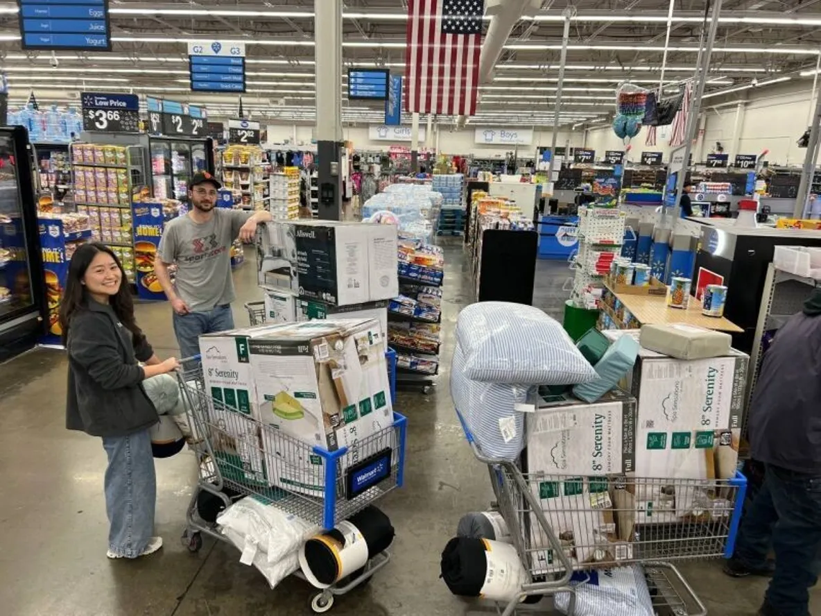 Employees of the insurance AI startup Corgi, who work 'seven days a week,' collectively bought eight new mattresses, pillows, and sheets for the office.